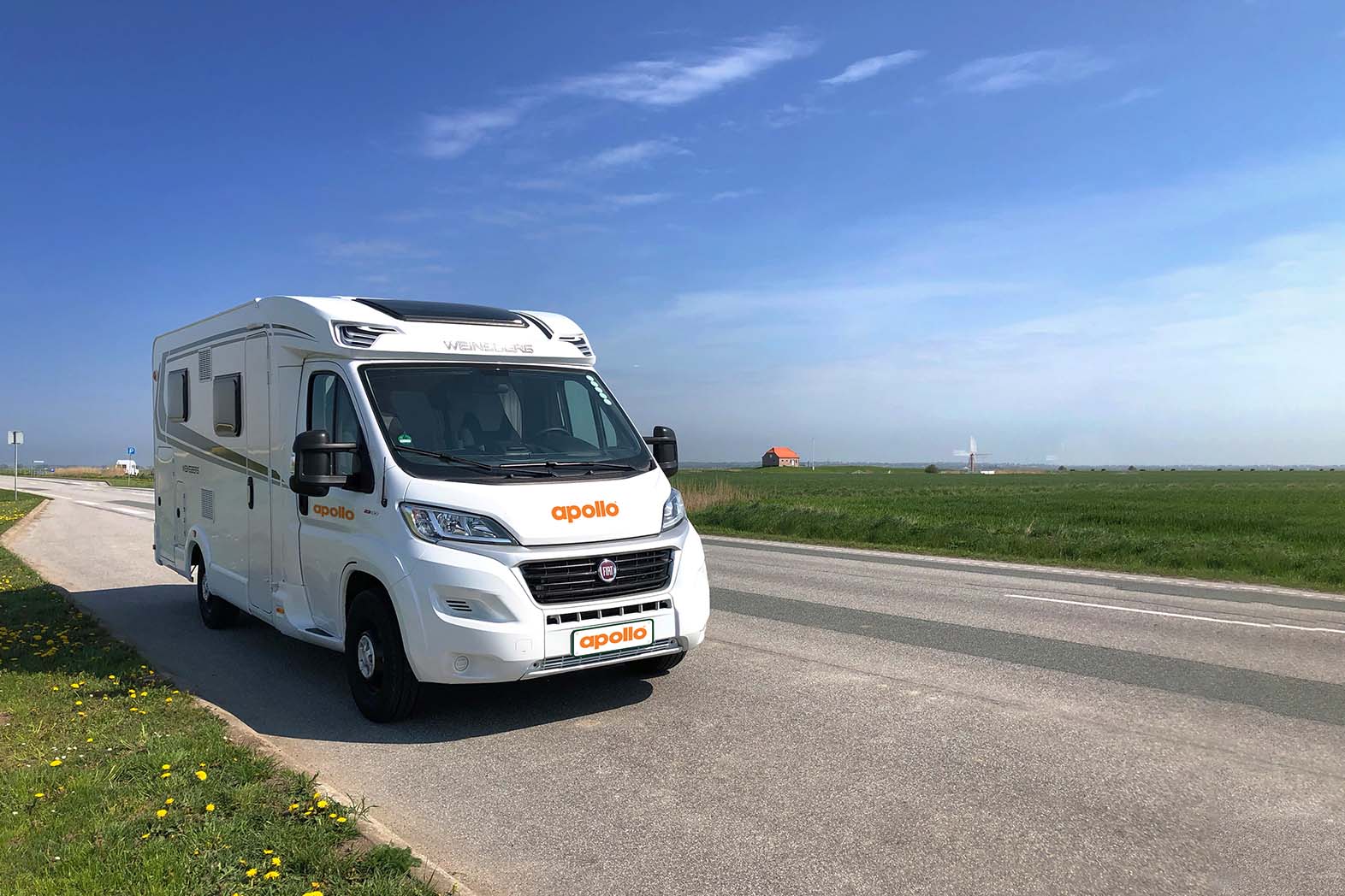 Road trip through Europe in an Apollo Motorhome